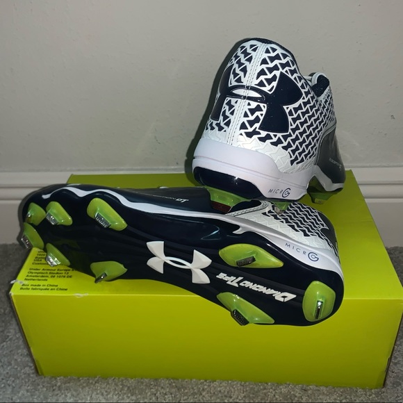 Men’s Size 13 UA Deception Low DT Baseball Cleats - Picture 2 of 4